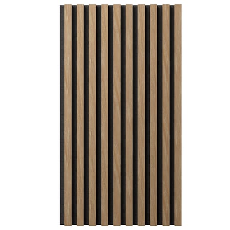 Ekena Millwork AcoustixPro Noise Cancelling Traditional Small Slat Wall Panel SWA0625X0500TRAB